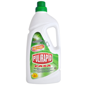 Pulirapid Casa Muschio Bianco bílý muškát univerzální tekutý čistič se čpavkem a alkoholem na všechny domácí omyvatelné povrchy 1,5 l Pulirapid Casa Muschio Bianco bílý muškát univerzální tekutý čistič se čpavkem a alkoholem na všechny domácí omyvatelné povrchy 1,5 l