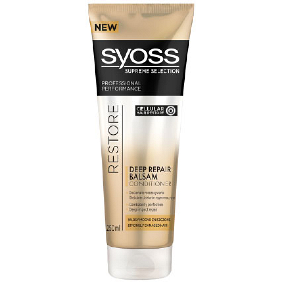 Syoss Supreme Selection Restore hloubková regenerace balzám 250 ml