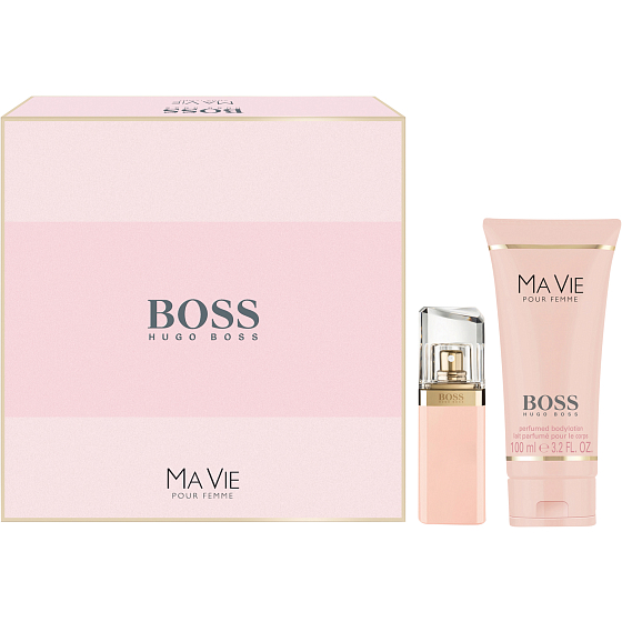 Hugo Boss Ma Vie pour Femme parfémovaná voda 30 ml + tělové mléko 100 ml, dárková sada
