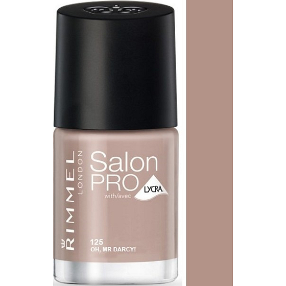 Rimmel London Salon Pro Lycra lak na nehty 125 Oh, Mr. Darcy! 12 ml