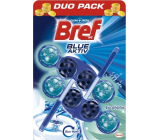 Bref Blue Aktiv Eucalyptus WC blok pro hygienickou čistotu a svěžest Vaší toalety, obarvuje vodu do modrého odstínu 2 x 50 g