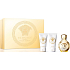 Versace Eros pour Femme parfémovaná voda pro ženy 50 ml + tělové mléko 50 ml + sprchový gel 50 ml, dárková sada