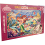Disney Maxi Puzzle a omalovánky pro děti 2v1 různé motivy 35 dílků, doporučený věk 3+