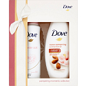 Dove Purely Pampering vyživující sprchový gel SG 250 ml + Powder Soft antiperspirant sprej 150 ml, kosmetická sada