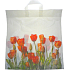 Press Igelitová taška 45 x 50 cm Červené tulipány 1 kus