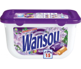 Wansou Double Caps Color univerzální dvoukomorové gelové prací kapsle 15 kusů x 25 g
