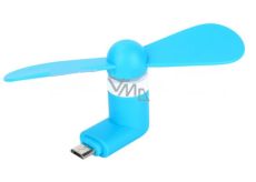 Wiatraczek Micro USB niebieski 1 sztuka