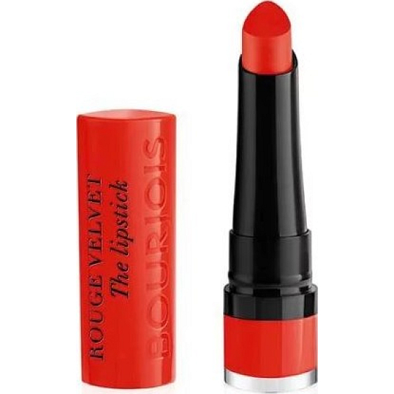 Bourjois Rouge Velvet The Lipstick rtěnka 07 Joli Carminois 2,4 g