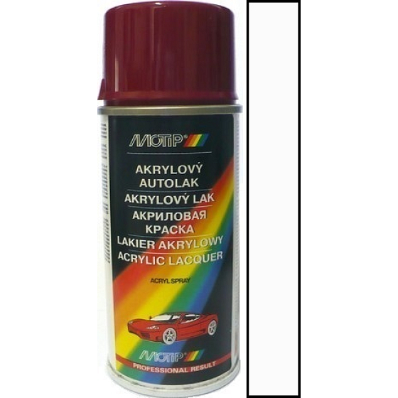 Motip Škoda Akrylowy lak samochodowy spray SD 1001 Biała lodowa 150 ml