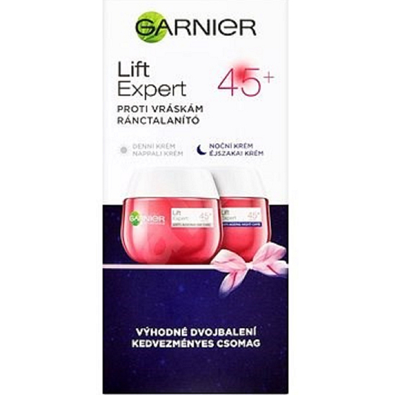 Garnier Skin Naturals Essentials 45+ denní krém 50 ml + noční krém 50 ml, kosmetická sada