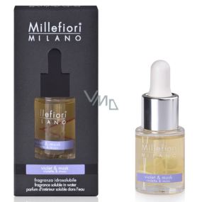 Millefiori Milano Natural Violet & Musk - Fialka a Pižmo Aroma olej 15 ml Millefiori Milano Natural Violet & Musk - Fialka a Pižmo Aroma olej 15 ml