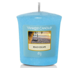 Yankee Candle Beach Escape - Unik na plaż vonna świeczka votivna 49 g