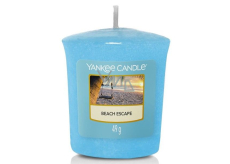 Yankee Candle Beach Escape - Unik na plaż vonna świeczka votivna 49 g