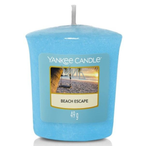 Yankee Candle Beach Escape - Unik na plaż vonna świeczka votivna 49 g