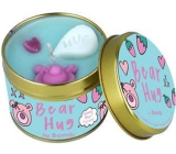 Bomb Cosmetics Medvědí objetí - Bear Hug naturalna, ręcznie robiona świeczka w puszce pali się aż 35 godzin