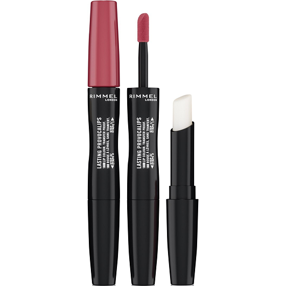 Rimmel London Lasting Provocalips Double Ended długo trwała pomadka 210 Pinkcase Of Emergency 3,5 g