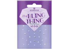 Essence It´s a Bling thing naklejki na paznokcie kamienie 28 sztuk