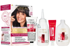 Loreal Paris Excellence Creme farba do włosów 1.01 Ciemny intensywny brąz