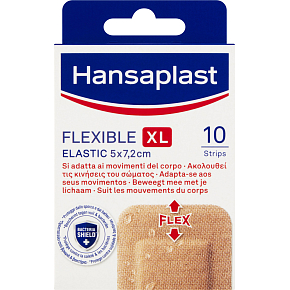 Hansaplast plastry Flexible Elastic XL 10 sztuk