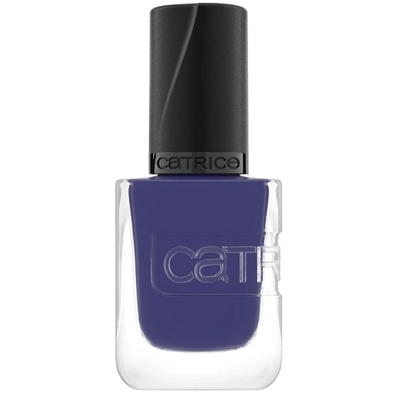 Catrice Gel Affair lak na nehty 026 Midnight Dusk, 10,5 ml. Gelový lak v tmavém, elegantním odstínu, který zajišťuje dlouhotrvající lesk a intenzivní krytí.