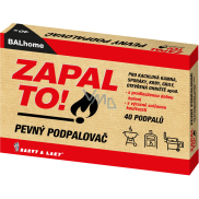 BALhome Zapal To, stały podpalacz, 40 podpałów
