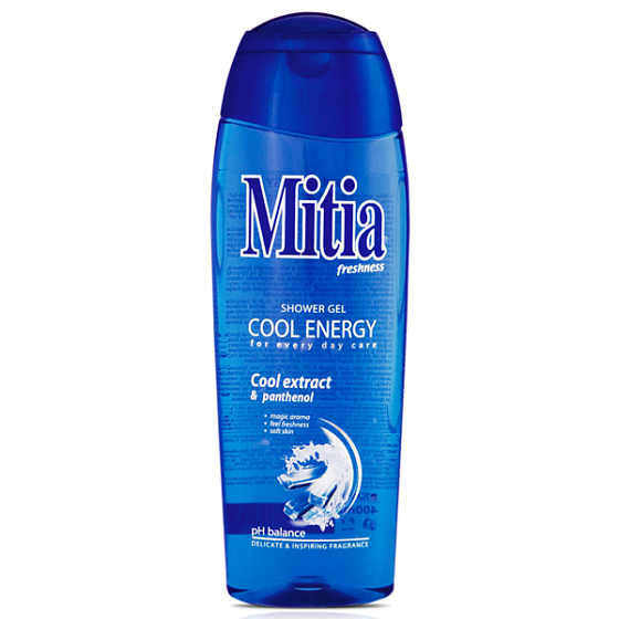 Mitia Freshness Cool Energy regenerační sprchový gel 400 ml