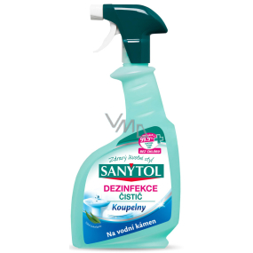 Sanytol Łazienki Na kamień wodny środek dezynfekujący w sprayu 500 ml