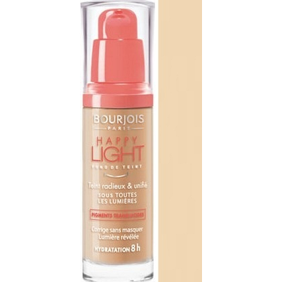 Bourjois Happy Light Foundation make-up 51 Vanille Rosé 30 ml