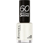 Rimmel London 60 Seconds Super Shine Nail Polish lak na nehty 703 Biała Gorąca Miłość 8 ml