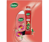 Radox Rejuvenate Pomerančové květy a Lotosový květ sprchový gel 250 ml + Muscle Therapy koupelová pěna 500 ml, kosmetická sada