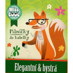 Nekupto Miss Cool Pilníčky na nehty Liška Elegantní & bystrá 6 kusů 1 balení