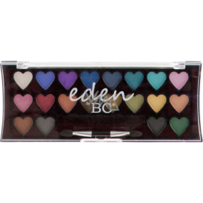 Eden BC Perfect Hearts 24 očních stínů kosmetická kazeta pro děti