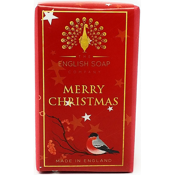 English Soap Merry Christmas přírodní parfémované mýdlo s bambuckým máslem 200 g