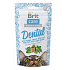 Brit Care Cat Snack Dental Krůta poloměkké doplňkové krmivo pro kočky 50 g