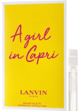 Lanvin A Girl in Capri toaletní voda pro ženy 2 ml s rozprašovačem, odstřik
