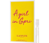Lanvin A Girl in Capri toaletní voda pro ženy 2 ml s rozprašovačem, odstřik
