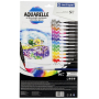 Centropen Aquarelle farby akwarelowe zestaw 12 sztuk + akcesoria