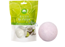 Elysium Spa Kokos i limonka musująca kula-bomba do kąpieli 3 x 50 g