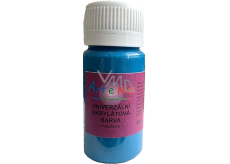Art e Miss Uniwersalna farba akrylowa metaliczna 32 Turkusowa 40 g