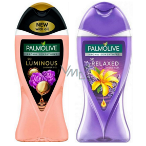 Palmolive Aroma Sensations So Luminous sprchový gel 250 ml + Aroma Sensations So Relaxed sprchový gel 250 ml, 18 kusů karton