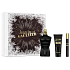 Jean Paul Gaultier Le Male Le Parfum parfémovaná voda 125 ml + sprchový gel 75 ml + parfémovaná voda 10 ml, dárková sada pro muže