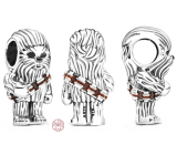 Charm Srebrny 925 Marvel Star Wars Chewbacca, koralik na bransoletkę