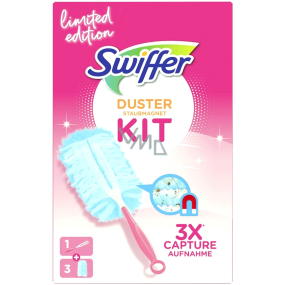Swiffer Duster Kit zestaw mała + ściereczka 3 szt., zestaw Swiffer Duster Kit zestaw mała + ściereczka 3 szt., zestaw