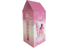 Naní Vanilla Cupcake mgła do ciała 75 ml + żel pod prysznic 300 ml, zestaw kosmetyków dla kobiet