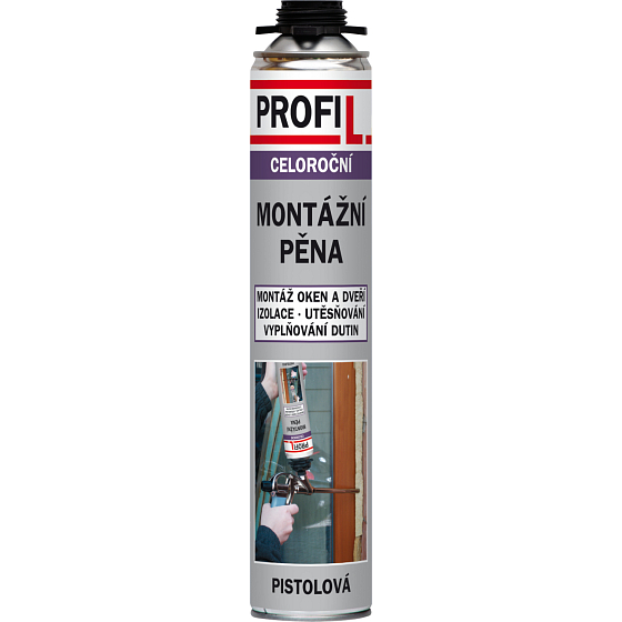 Profil pianka montażowa, pistolowa, 750 ml
