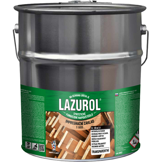 LAZUROL impregnační základ S1033 čirý, 9 l