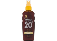 Nubian OF 20 Sprej olej na opalování, 150 ml