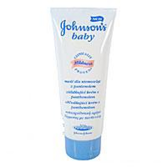 Johnsons Baby Zklidňující krém s panthenolem na obličej i na tělo pro děti 100 ml