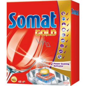 Somat Gold tablety do myčky na nádobí 48 kusů Somat Gold tablety do myčky na nádobí 48 kusů