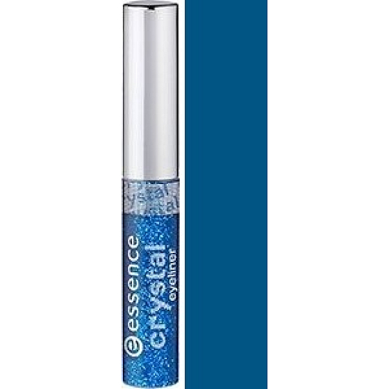 Essence Crystal Eyeliner krystalové oční linky 05 Flashy Aqua 4 ml